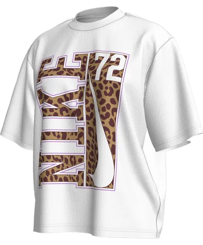 FA26 CHEETAH GRPHC TEE - WHITE